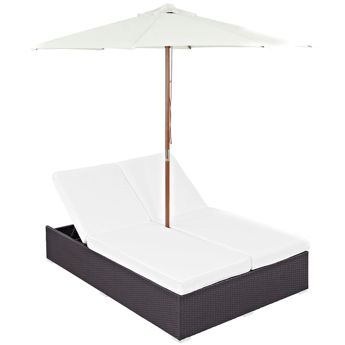 Modway Convene Double Outdoor Patio Chaise, EEI-2180 FredCo