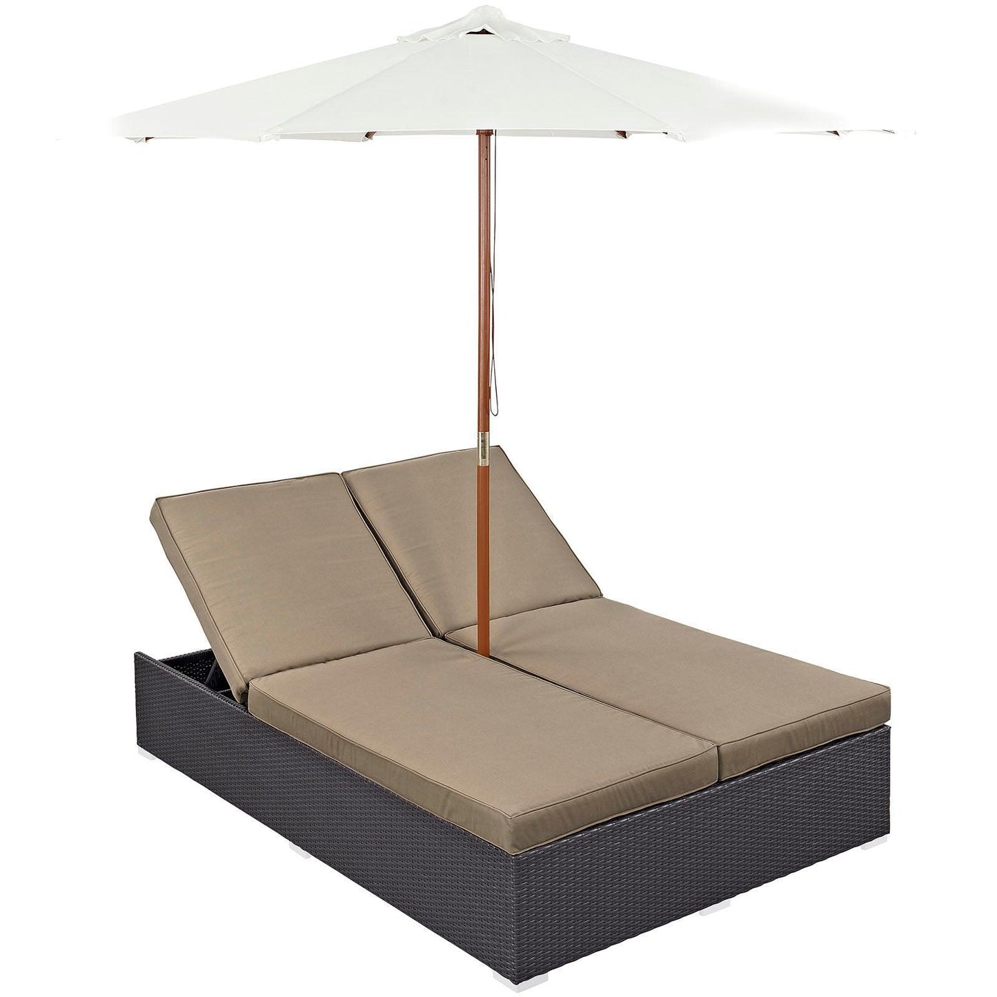 Modway Convene Double Outdoor Patio Chaise, EEI-2180 FredCo