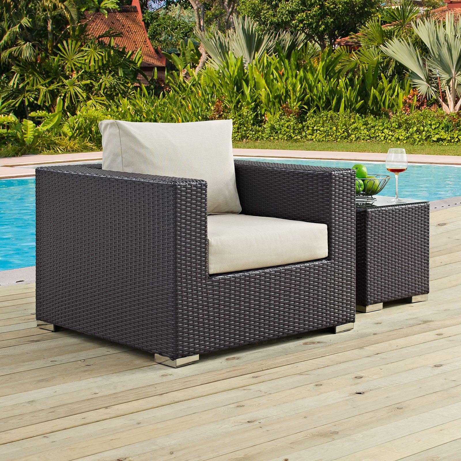 Modway Convene Outdoor Patio Armchair FredCo