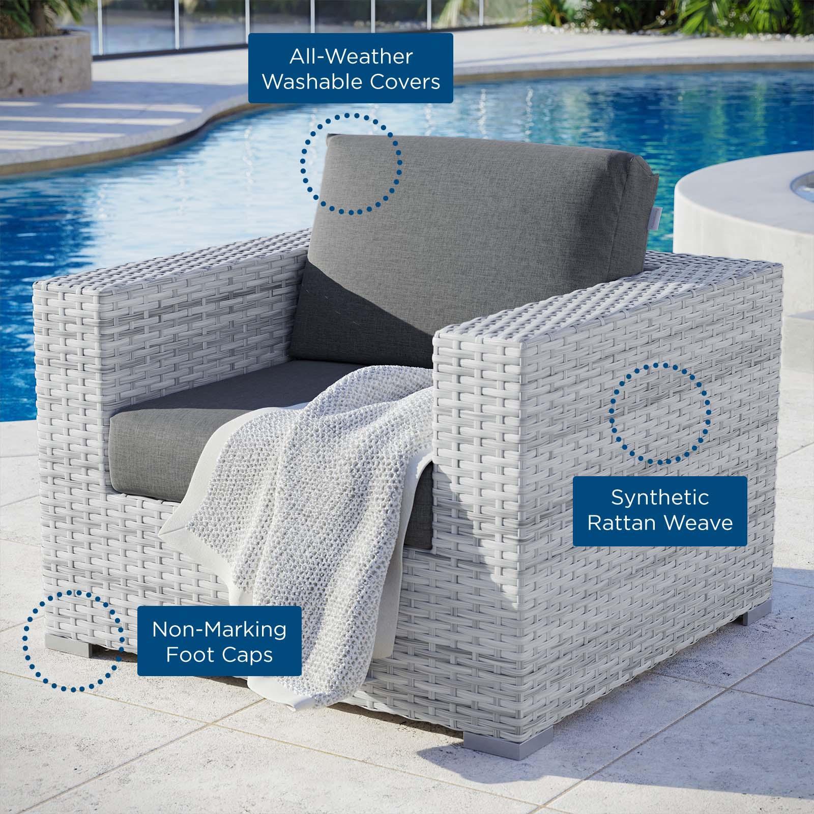 Modway Convene Outdoor Patio Armchair, EEI-4297 FredCo