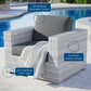 Modway Convene Outdoor Patio Armchair, EEI-4297 FredCo