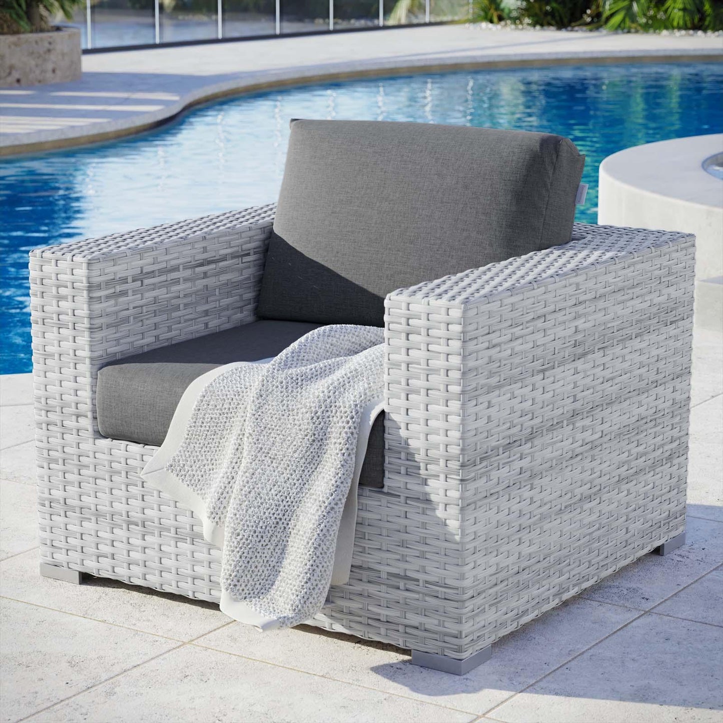 Modway Convene Outdoor Patio Armchair, EEI-4297 FredCo