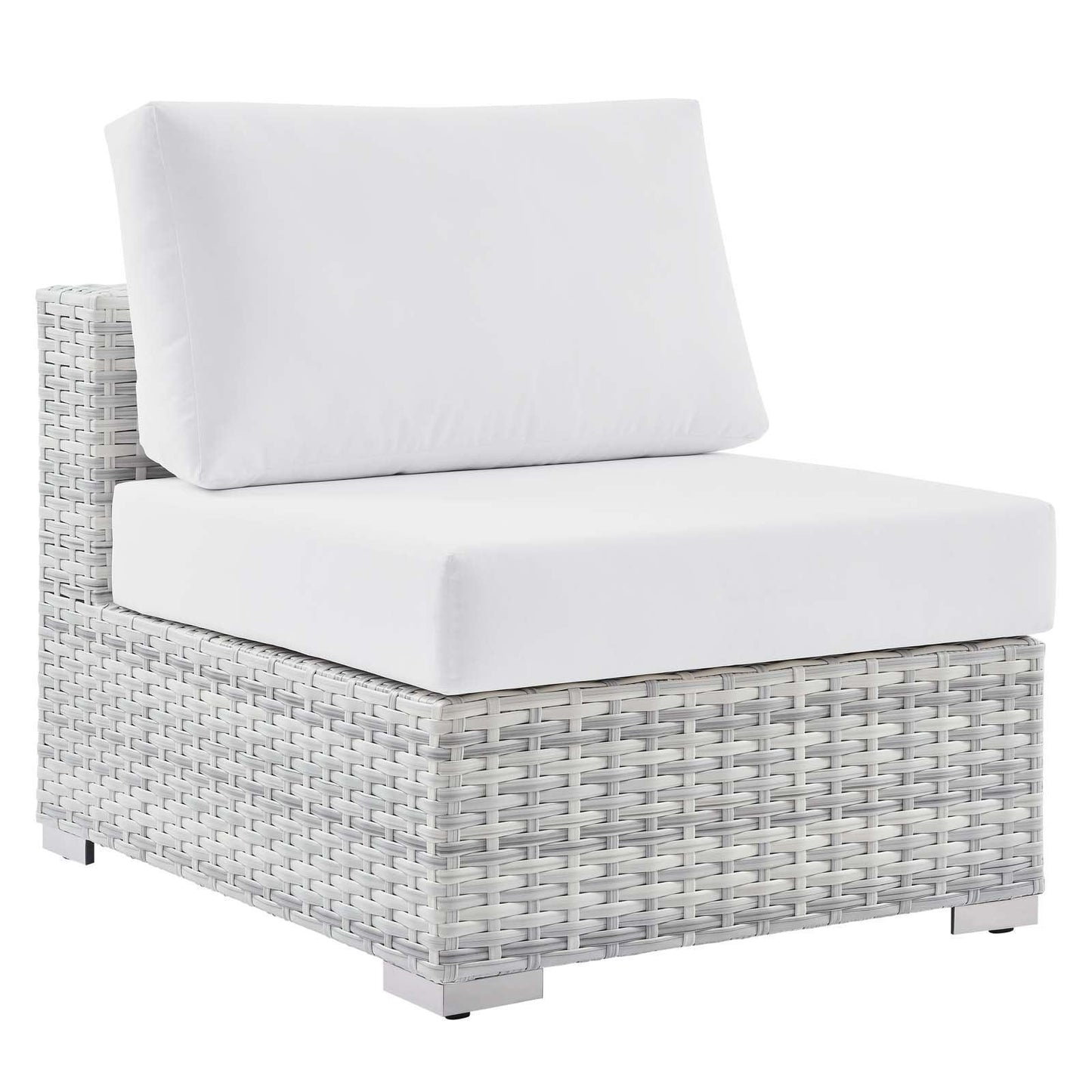 Modway Convene Outdoor Patio Armless Chair FredCo
