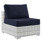 Modway Convene Outdoor Patio Armless Chair FredCo