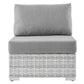 Modway Convene Outdoor Patio Armless Chair FredCo