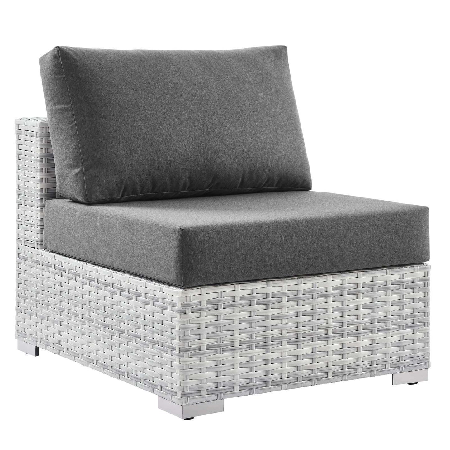 Modway Convene Outdoor Patio Armless Chair FredCo
