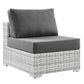 Modway Convene Outdoor Patio Armless Chair FredCo