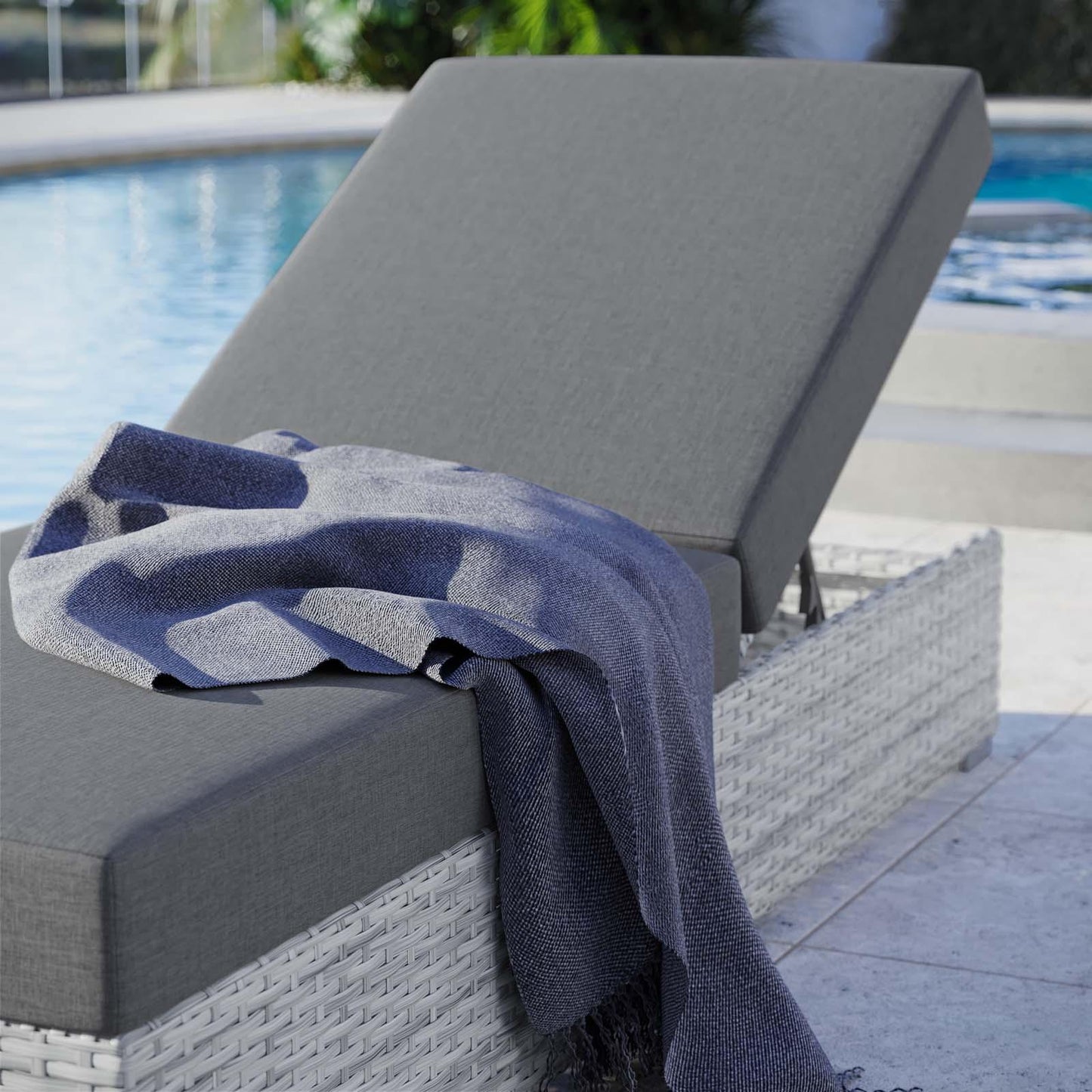 Modway Convene Outdoor Patio Chaise, EEI-4307 FredCo