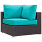 Modway Convene Outdoor Patio Corner FredCo
