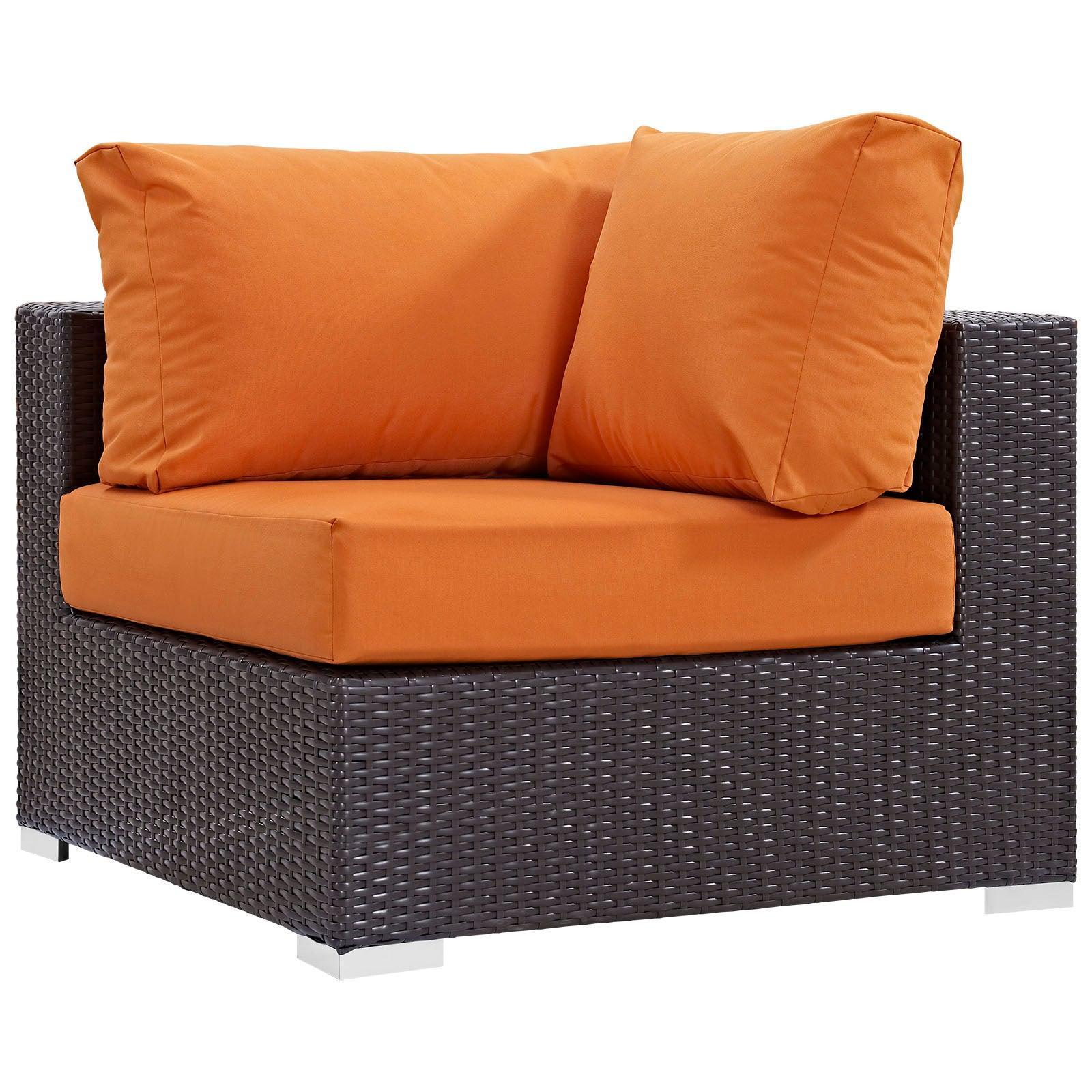 Modway Convene Outdoor Patio Corner FredCo
