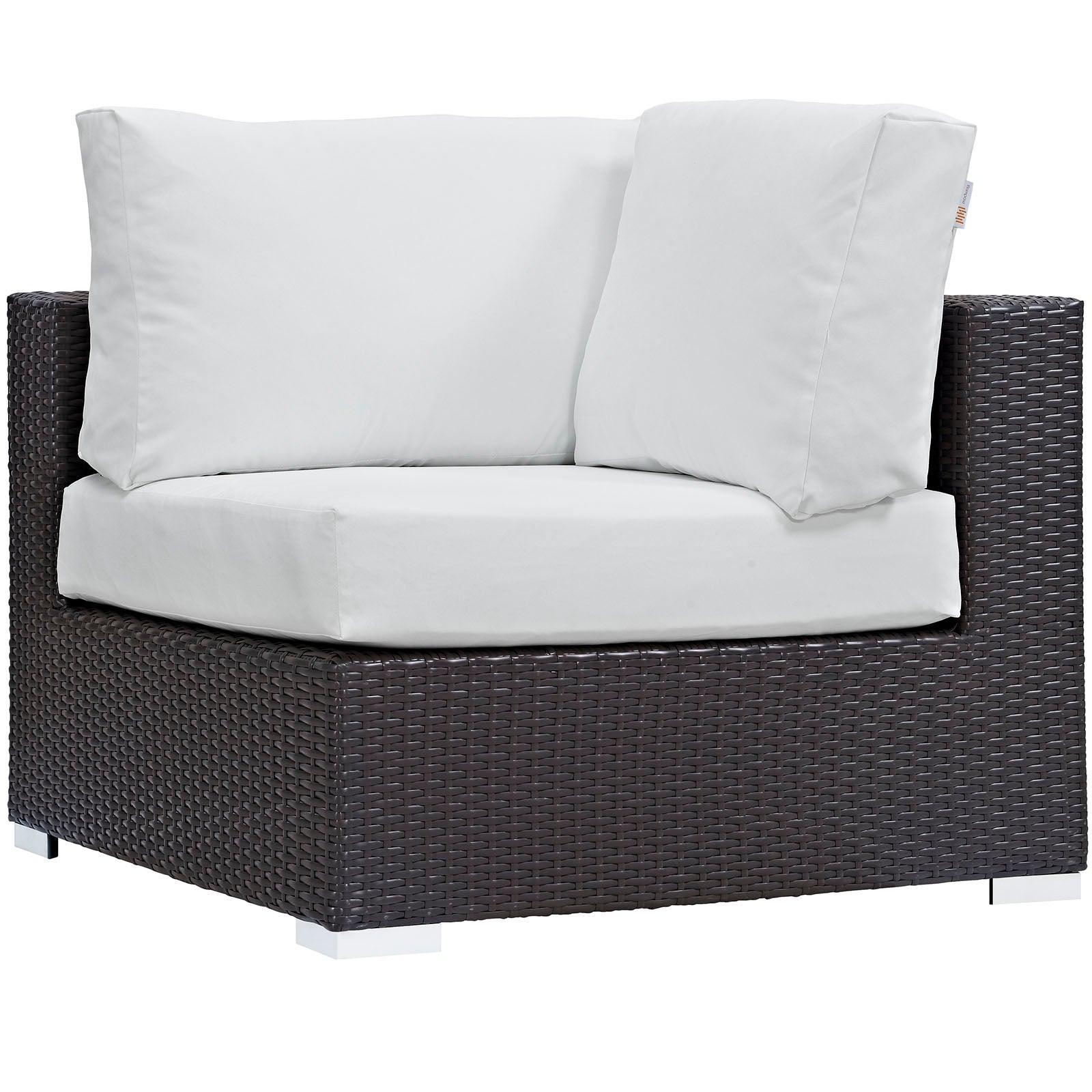 Modway Convene Outdoor Patio Corner FredCo