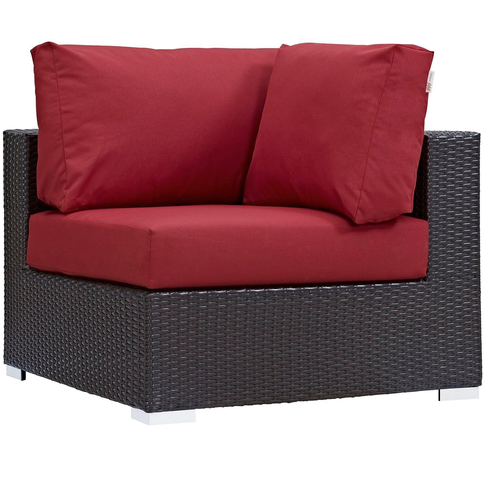 Modway Convene Outdoor Patio Corner FredCo