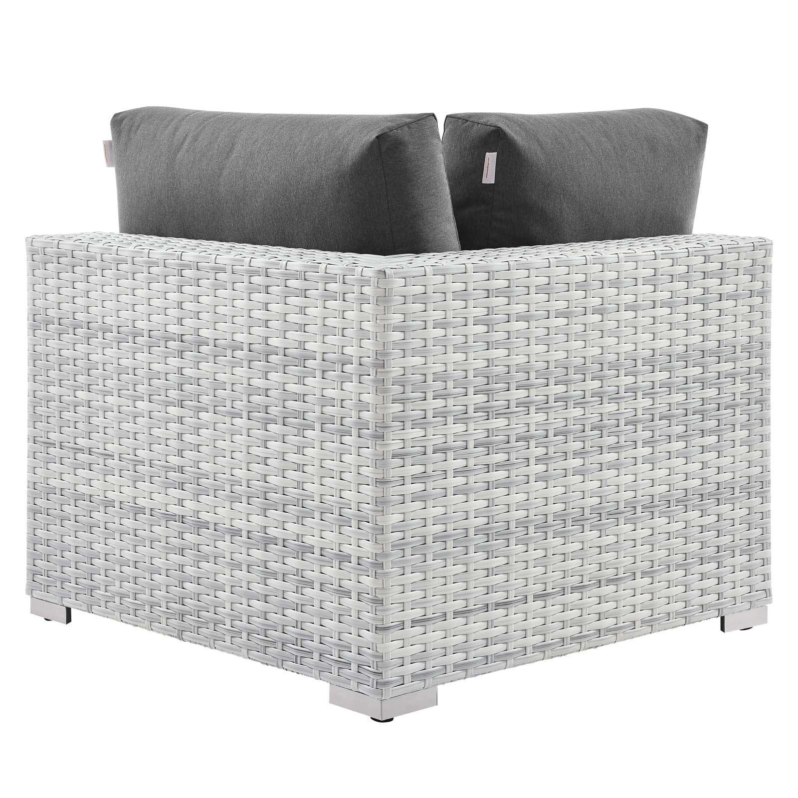 Modway Convene Outdoor Patio Corner Chair FredCo
