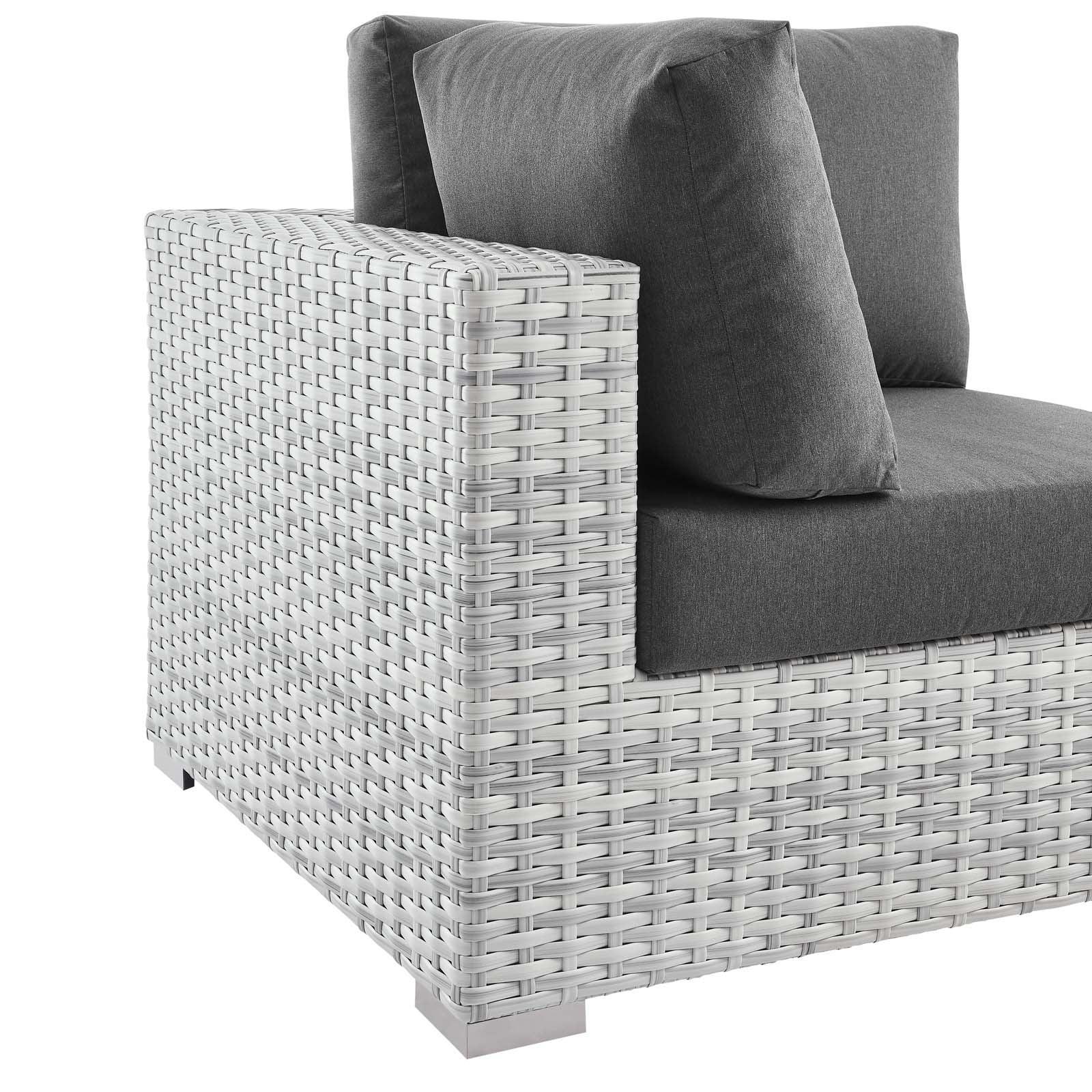 Modway Convene Outdoor Patio Corner Chair FredCo