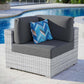 Modway Convene Outdoor Patio Corner Chair FredCo
