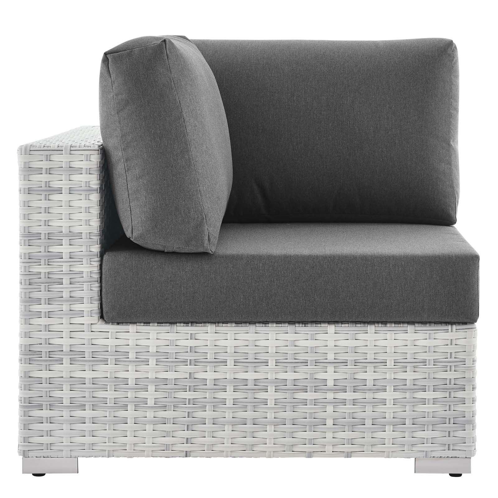 Modway Convene Outdoor Patio Corner Chair FredCo