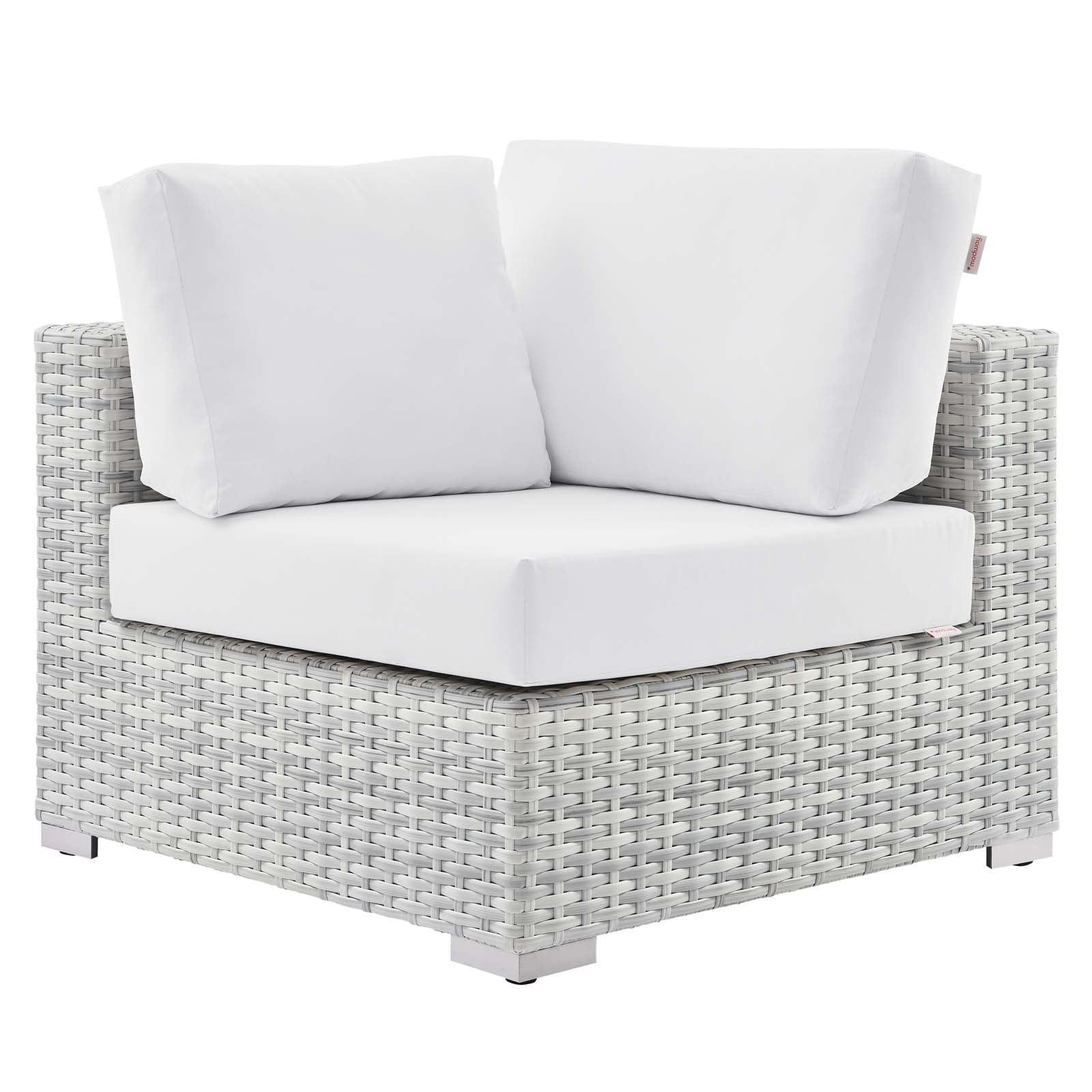 Modway Convene Outdoor Patio Corner Chair FredCo