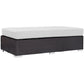 Modway Convene Outdoor Patio Fabric Rectangle Ottoman FredCo