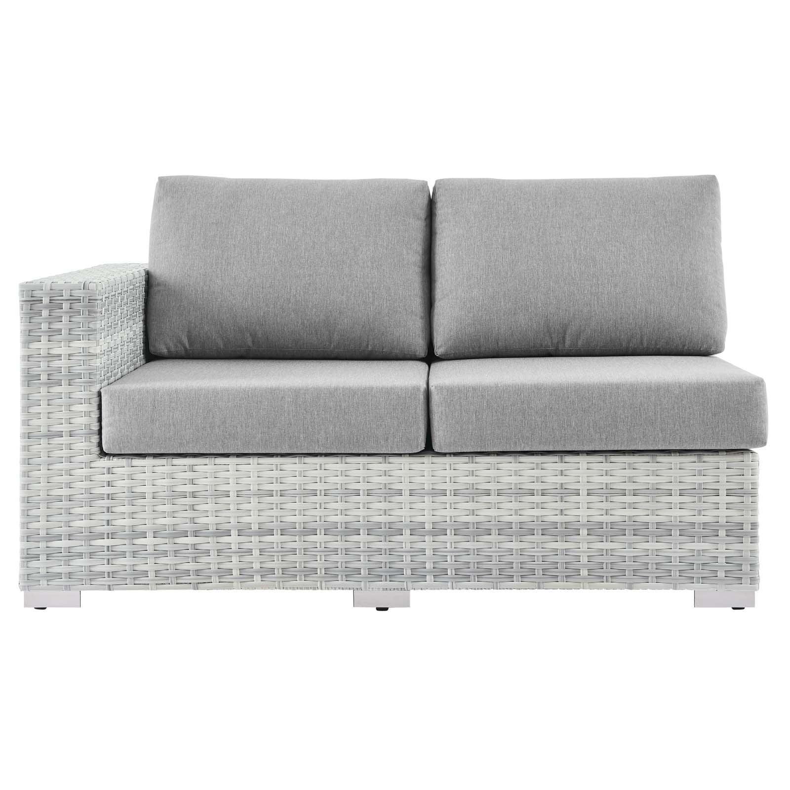 Modway Convene Outdoor Patio Left-Arm Loveseat, EEI-4303 FredCo