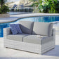 Modway Convene Outdoor Patio Left-Arm Loveseat, EEI-4303 FredCo