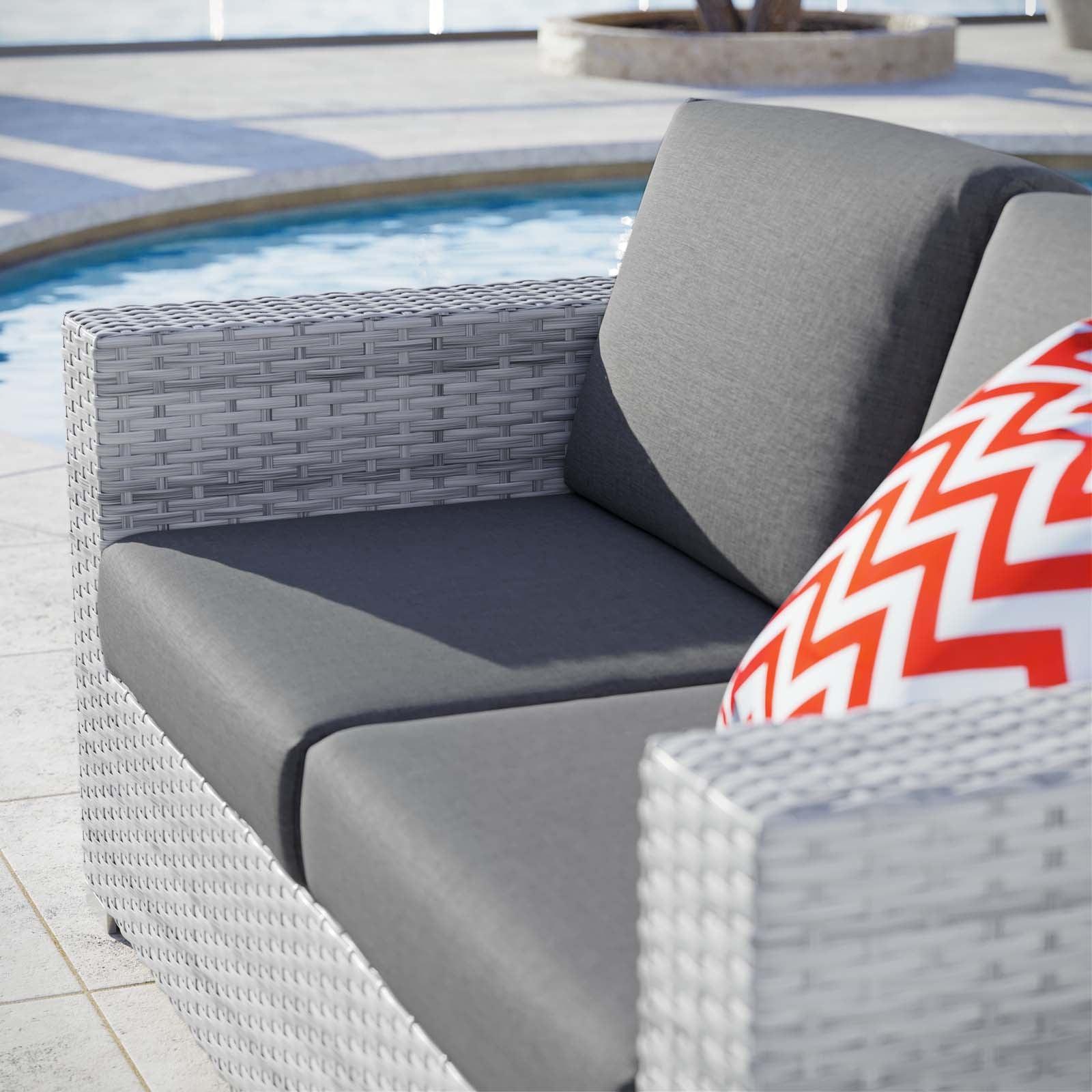 Modway Convene Outdoor Patio Loveseat, EEI-4306 FredCo