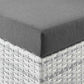 Modway Convene Outdoor Patio Ottoman FredCo
