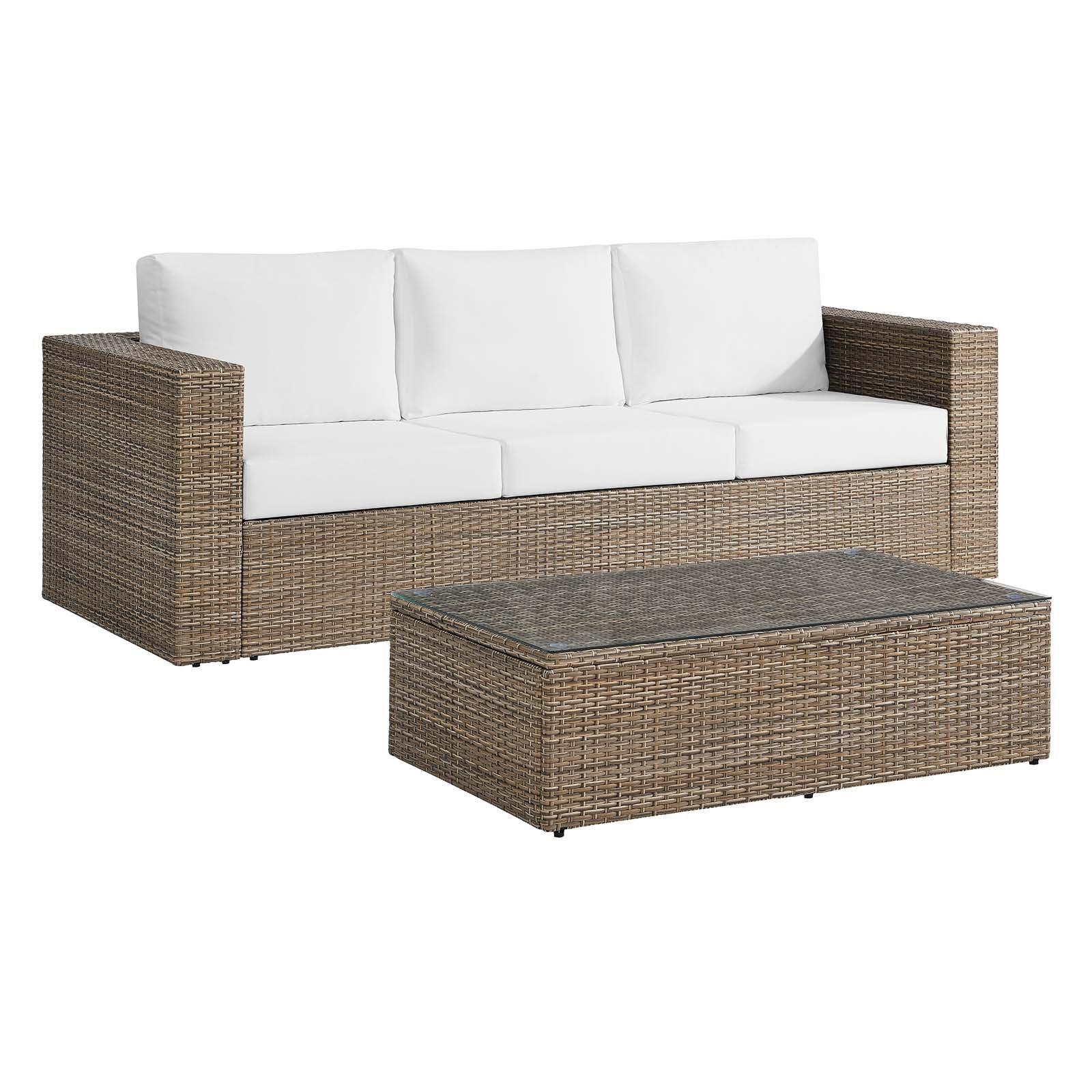 Modway Convene Outdoor Patio Outdoor Patio 2-Piece Furniture Set FredCo
