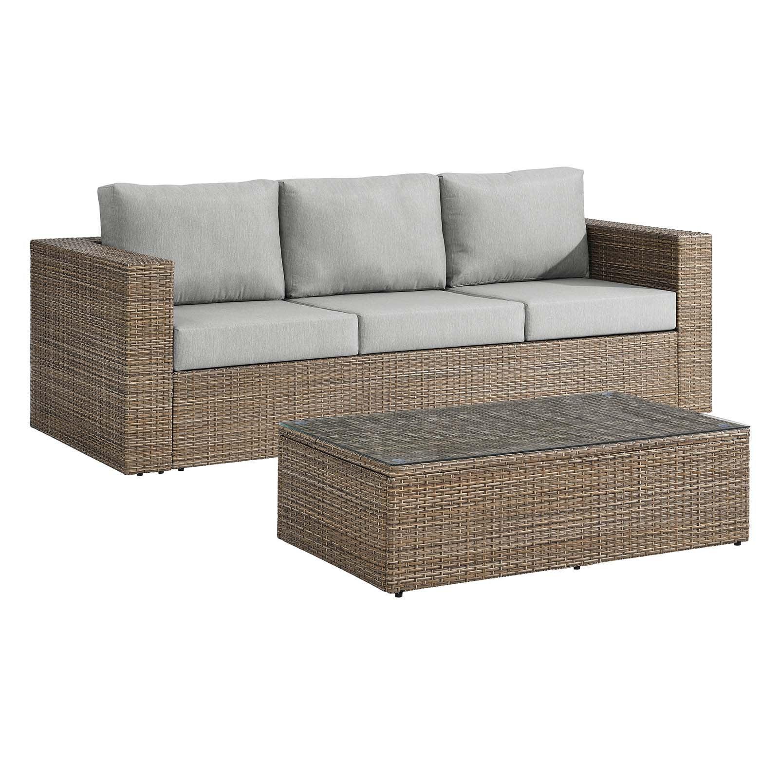 Modway Convene Outdoor Patio Outdoor Patio 2-Piece Furniture Set FredCo