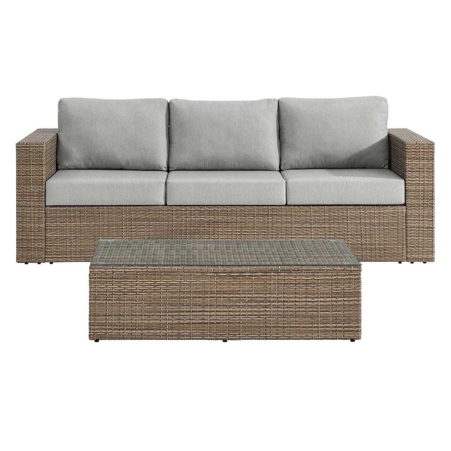 Modway Convene Outdoor Patio Outdoor Patio 2-Piece Furniture Set FredCo