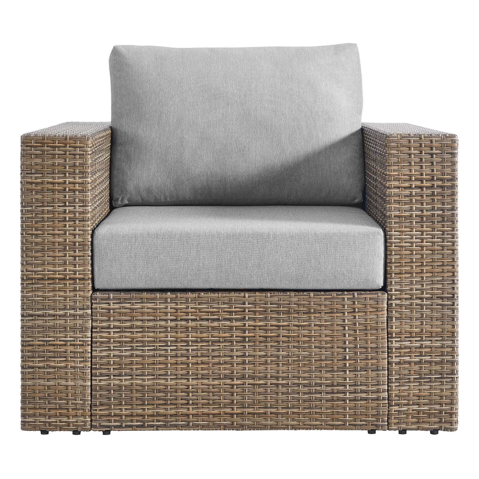 Modway Convene Outdoor Patio Outdoor Patio 4-Piece Furniture Set FredCo