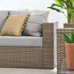 Modway Convene Outdoor Patio Outdoor Patio 5-Piece Furniture Set FredCo