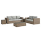 Modway Convene Outdoor Patio Outdoor Patio 5-Piece Furniture Set FredCo
