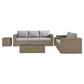 Modway Convene Outdoor Patio Outdoor Patio 5-Piece Furniture Set FredCo