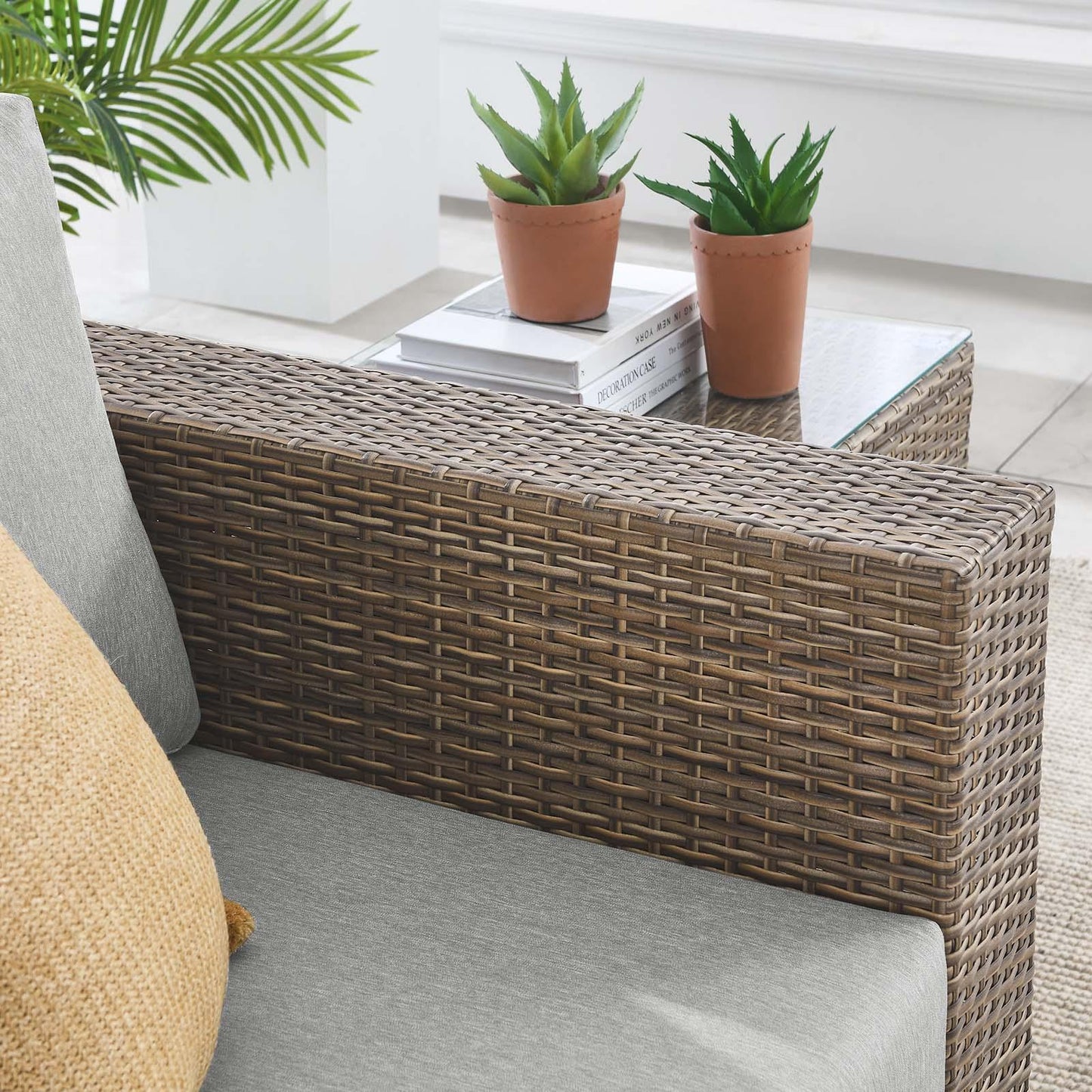Modway Convene Outdoor Patio Outdoor Patio Armchair FredCo