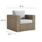 Modway Convene Outdoor Patio Outdoor Patio Armchair FredCo