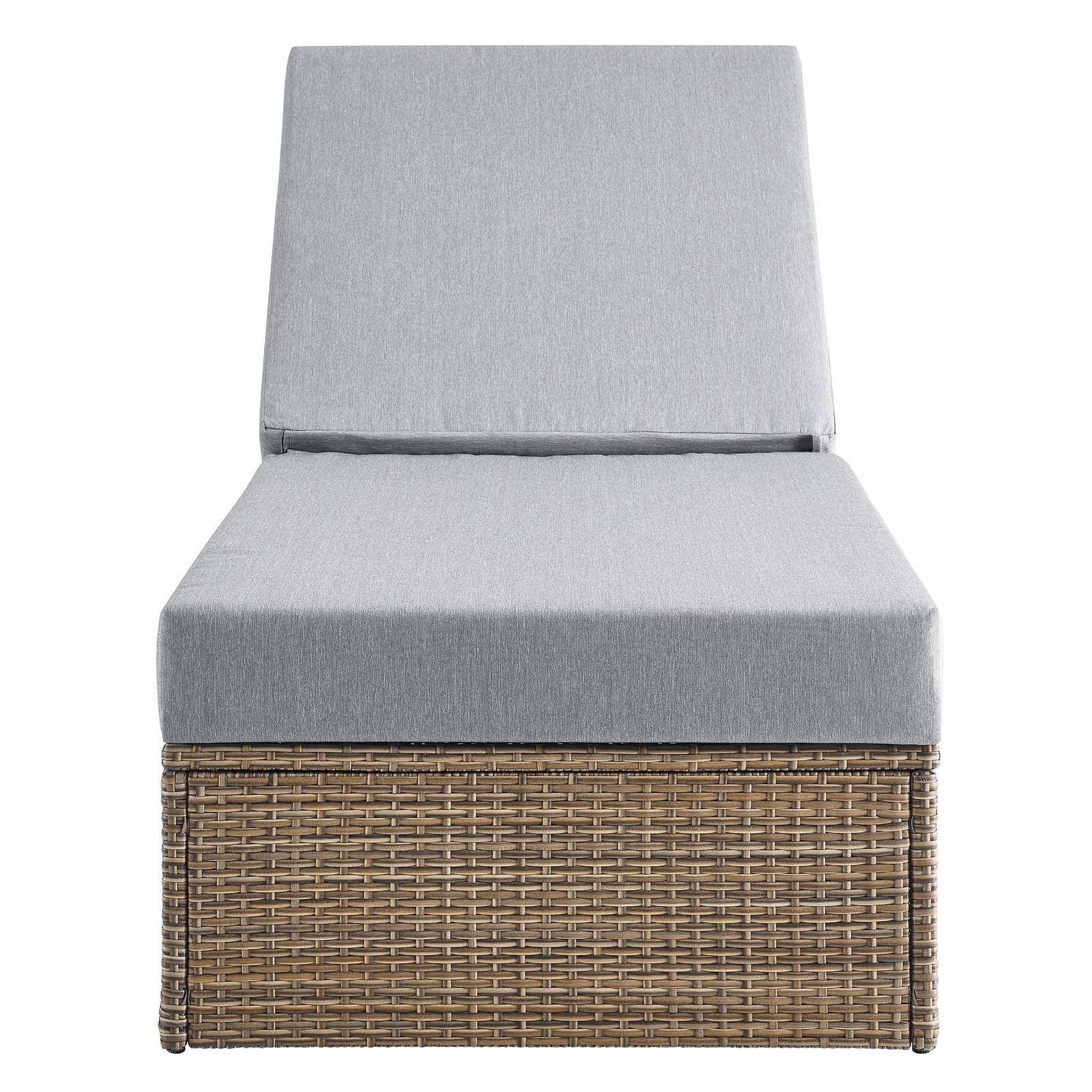 Modway Convene Outdoor Patio Outdoor Patio Chaise Lounge Chair FredCo