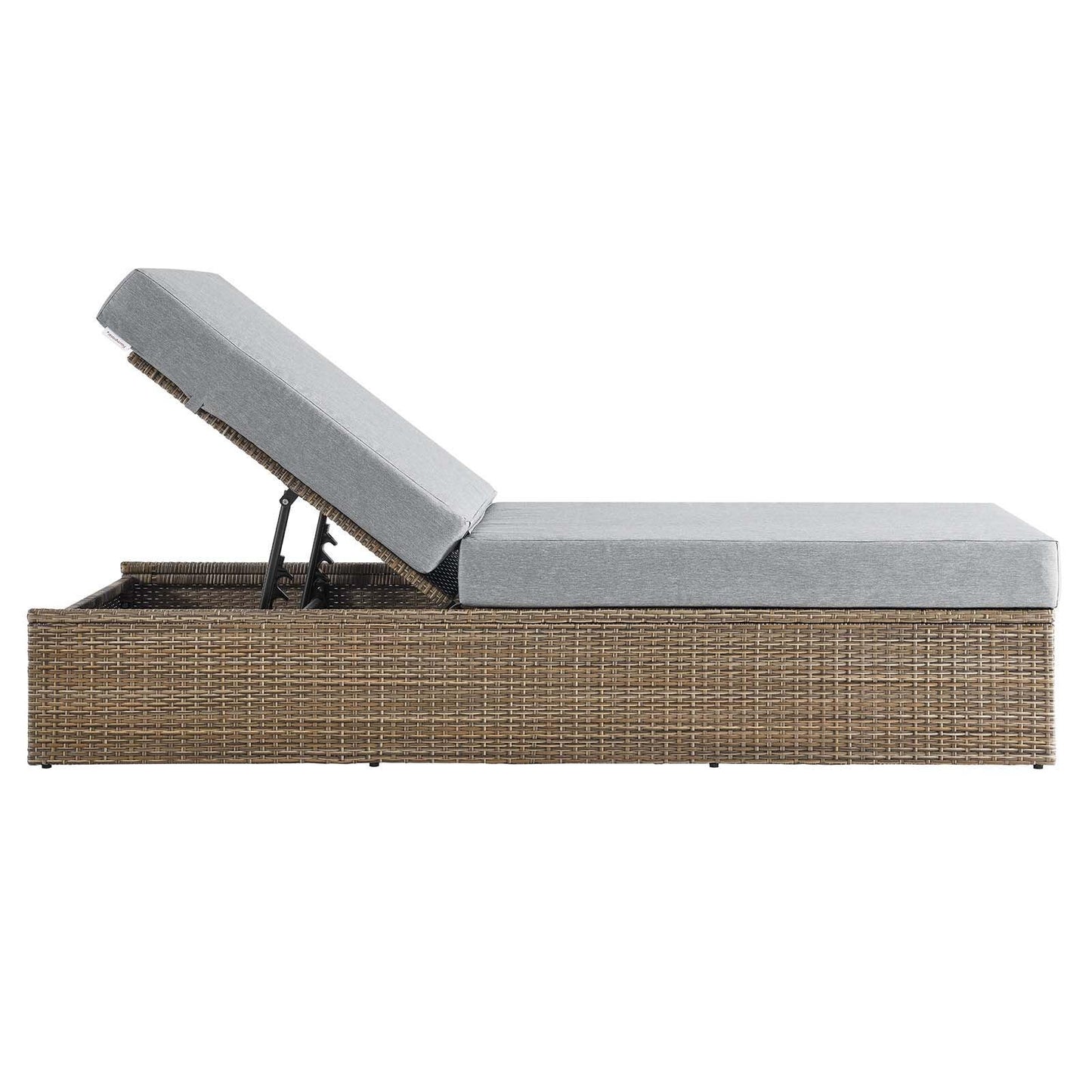 Modway Convene Outdoor Patio Outdoor Patio Chaise Lounge Chair FredCo