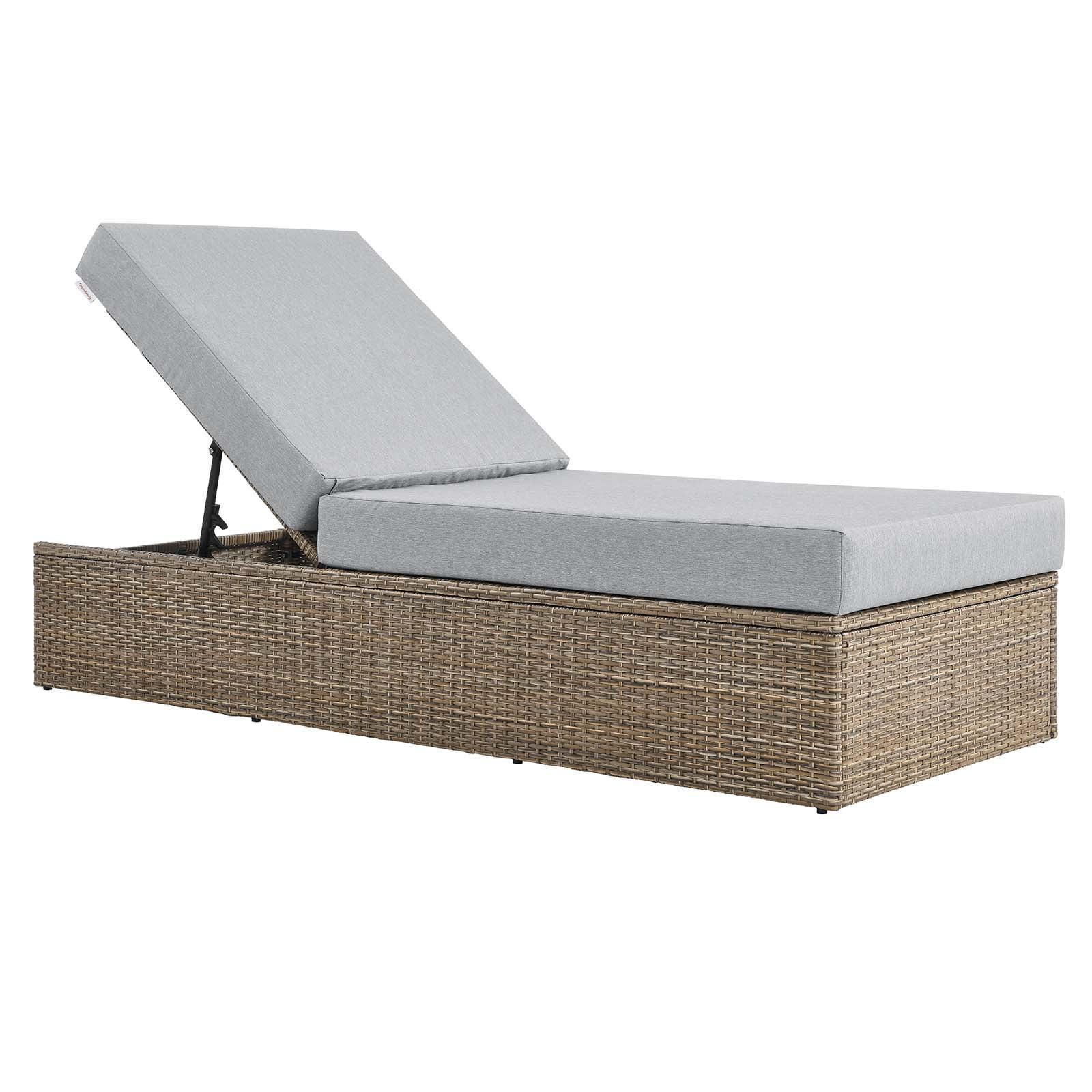 Modway Convene Outdoor Patio Outdoor Patio Chaise Lounge Chair FredCo