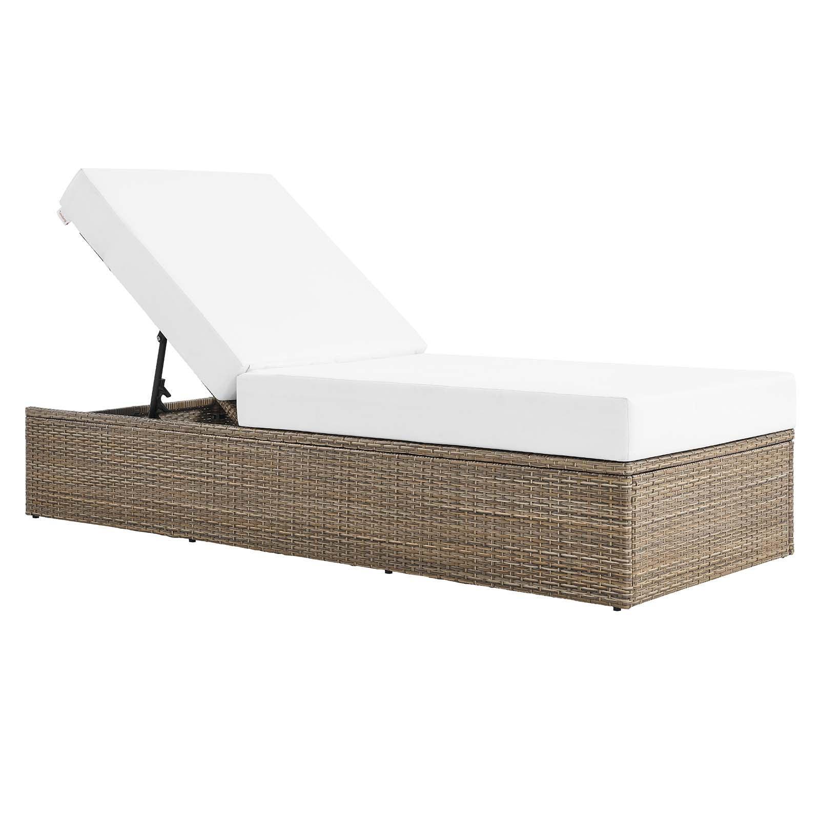 Modway Convene Outdoor Patio Outdoor Patio Chaise Lounge Chair FredCo