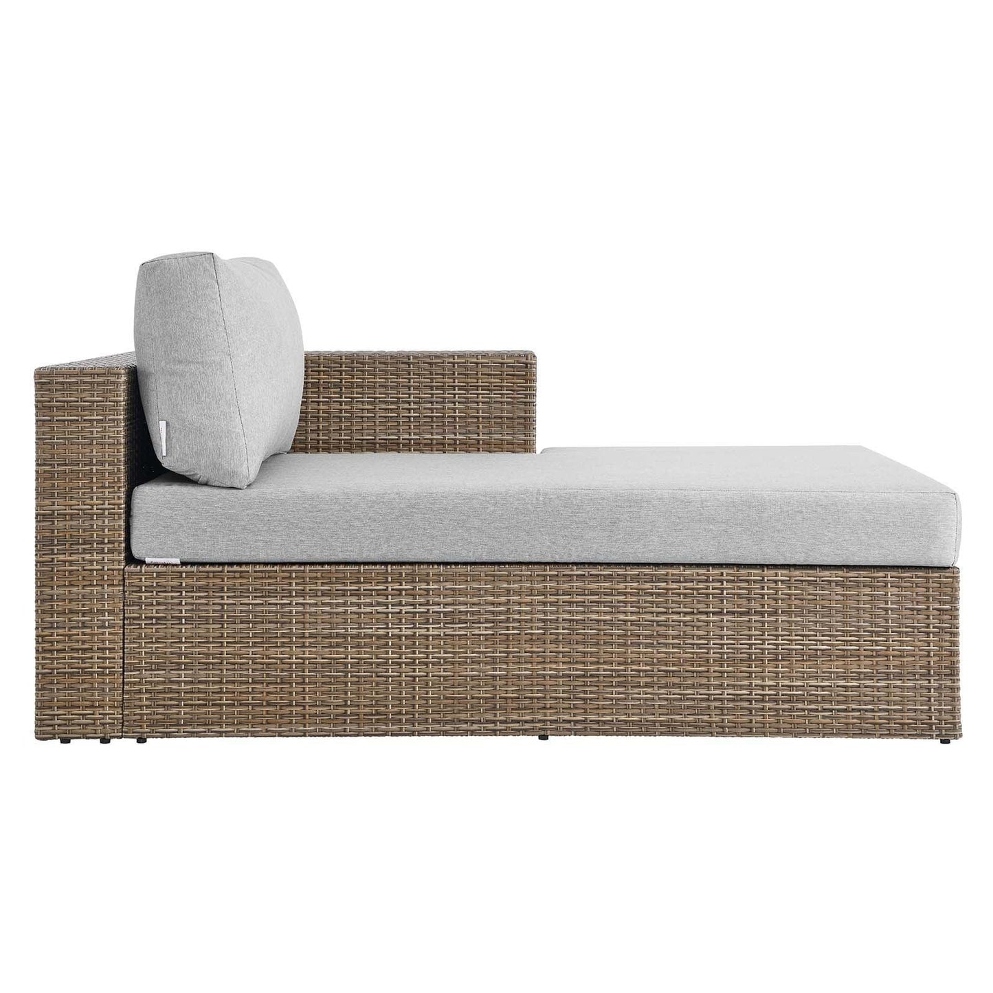 Modway Convene Outdoor Patio Outdoor Patio L-Shaped Sectional Sofa FredCo