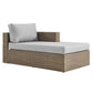 Modway Convene Outdoor Patio Outdoor Patio L-Shaped Sectional Sofa FredCo