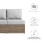 Modway Convene Outdoor Patio Outdoor Patio Left-Arm Loveseat FredCo