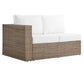Modway Convene Outdoor Patio Outdoor Patio Left-Arm Loveseat FredCo