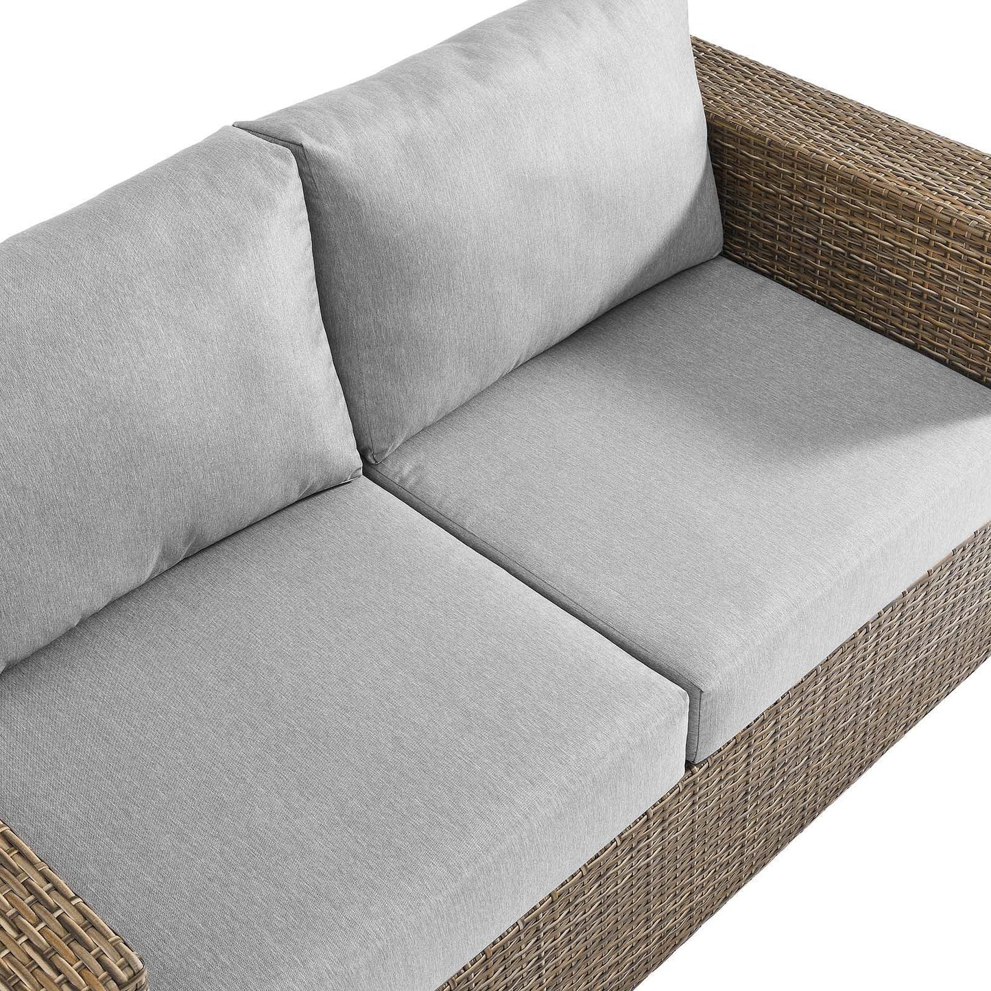 Modway Convene Outdoor Patio Outdoor Patio Loveseat FredCo