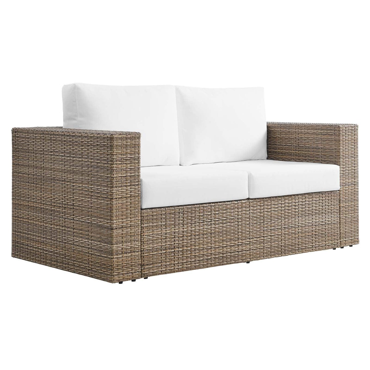Modway Convene Outdoor Patio Outdoor Patio Loveseat FredCo