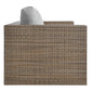 Modway Convene Outdoor Patio Outdoor Patio Loveseat FredCo