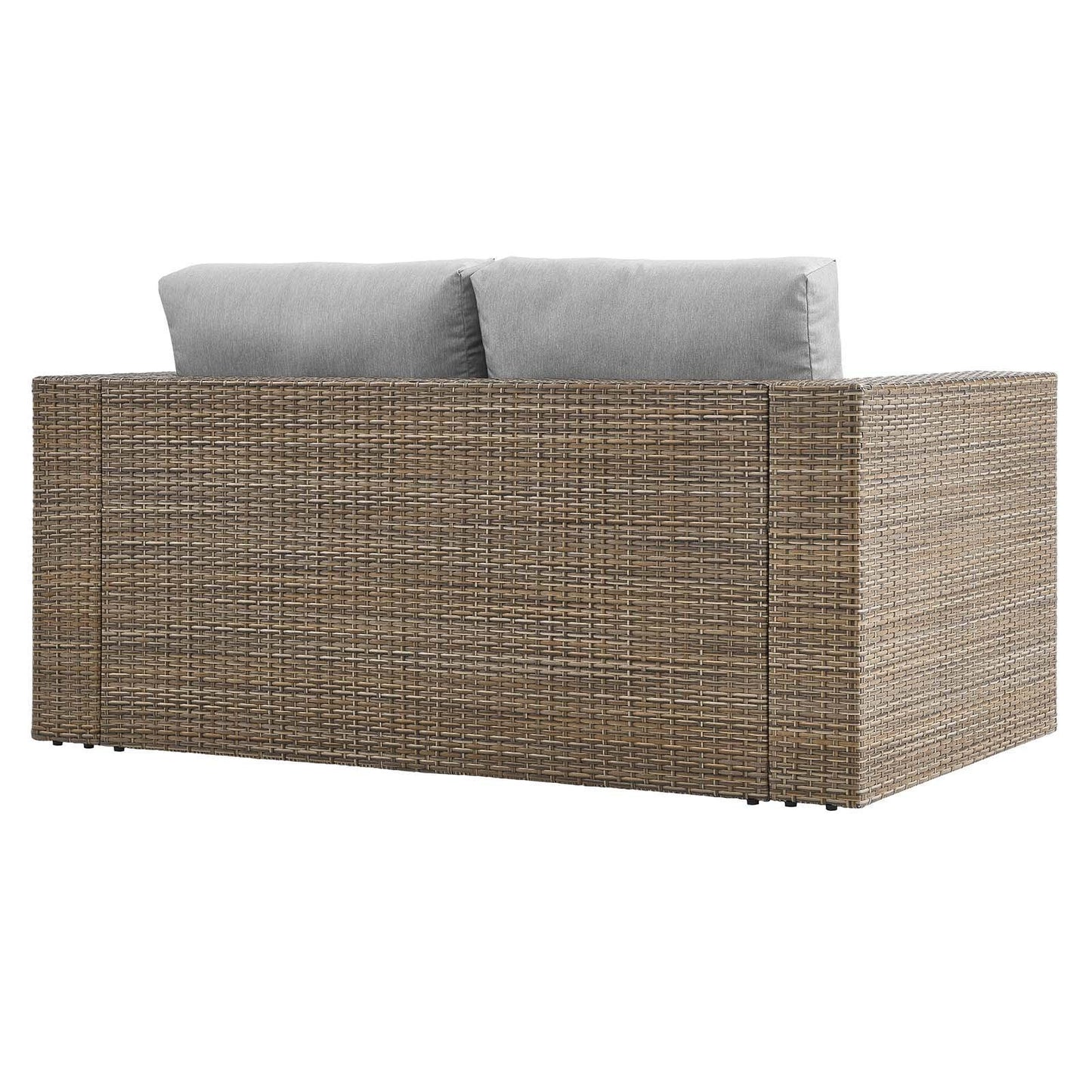 Modway Convene Outdoor Patio Outdoor Patio Loveseat FredCo