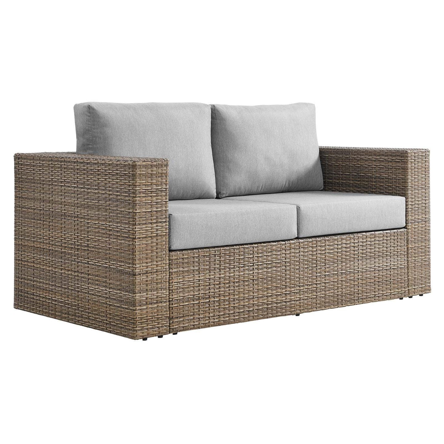 Modway Convene Outdoor Patio Outdoor Patio Loveseat FredCo
