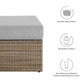 Modway Convene Outdoor Patio Outdoor Patio Ottoman FredCo
