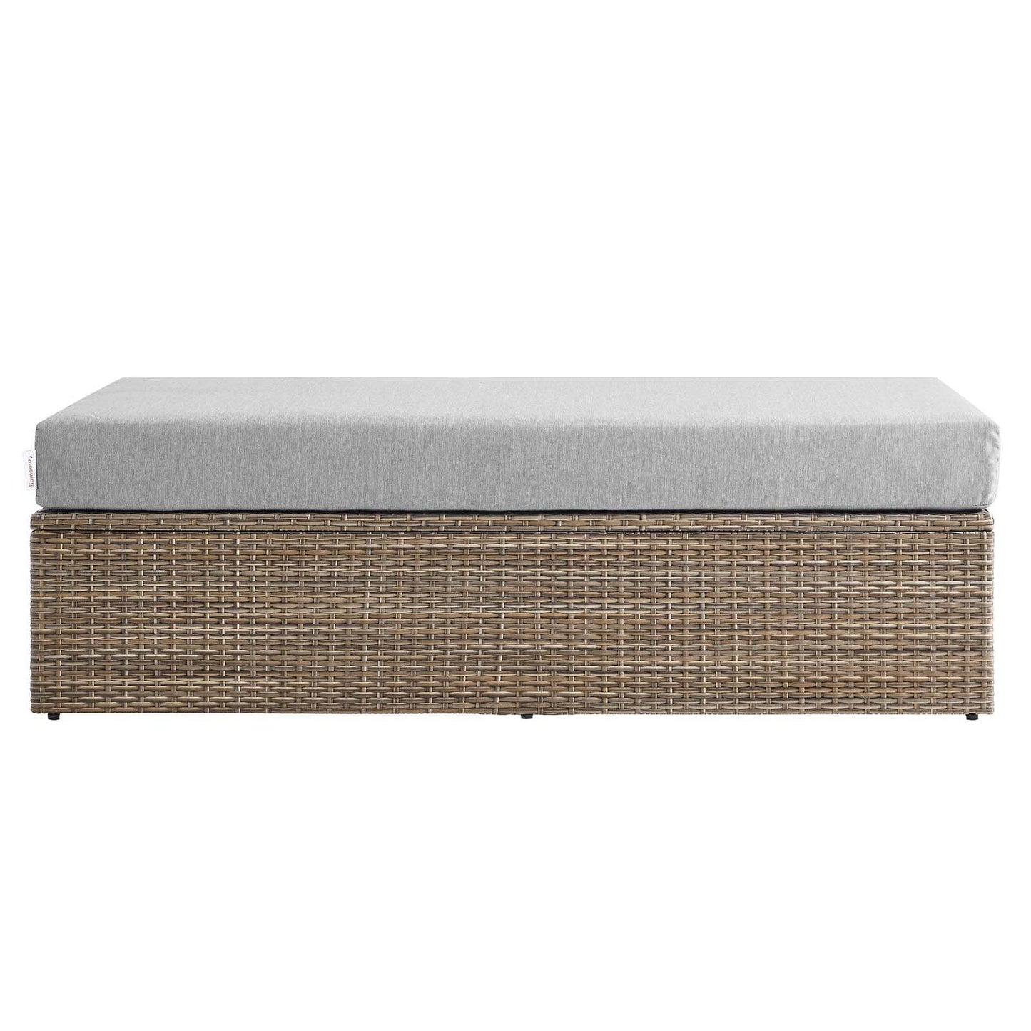 Modway Convene Outdoor Patio Outdoor Patio Rectangle Ottoman FredCo